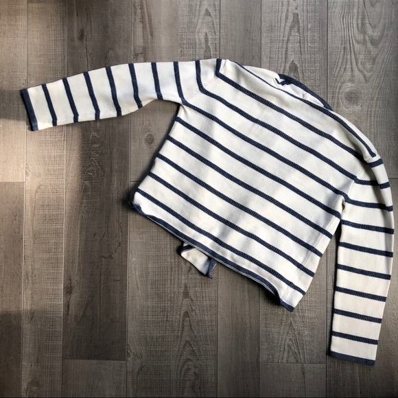 Tommy Hilfiger Girls Striped Cardigan M(8-10) - Picture 8 of 12